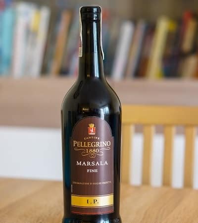 Bottle of Marsala Fino