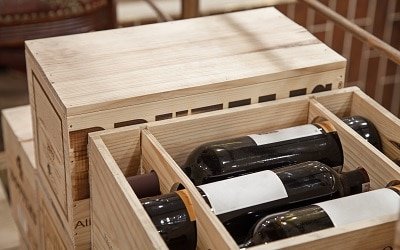 Wooden Box for Storing Wine
