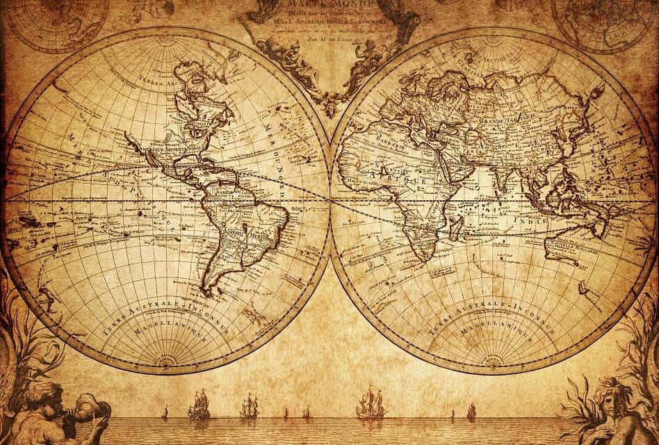 Ancient Map of the World