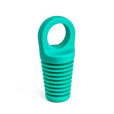 Wine_Bottle_Stopper Turquoise Silicone Wine Bottle Stopper