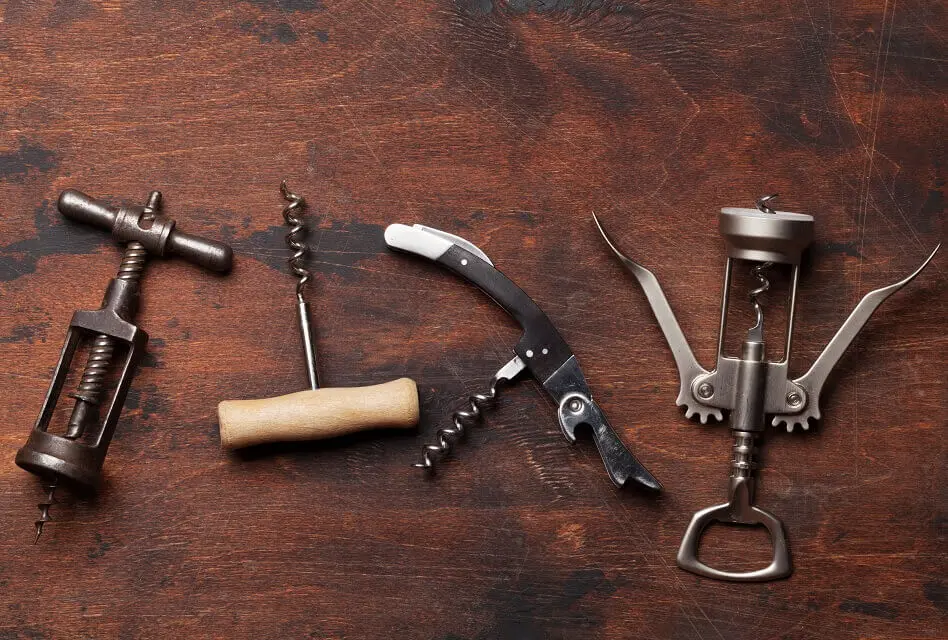 12 Types of Corkscrew for Opening Wine Bottles