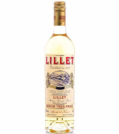 Bottle of Lillet Blanc