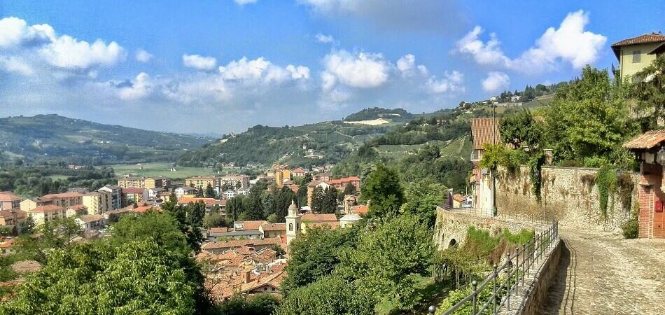 City of Canelli in the Asti Region in Piedmont, Italy