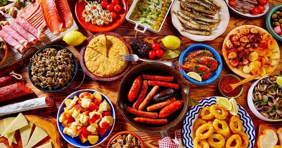 Various Spanish Tapas