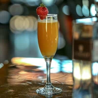 Champagne Mimosa Cocktail