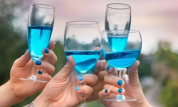 What Is Blue Wine and How Is It Made?